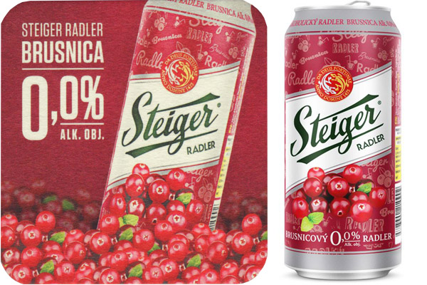 Bia hoa quả Steiger vị việt quất